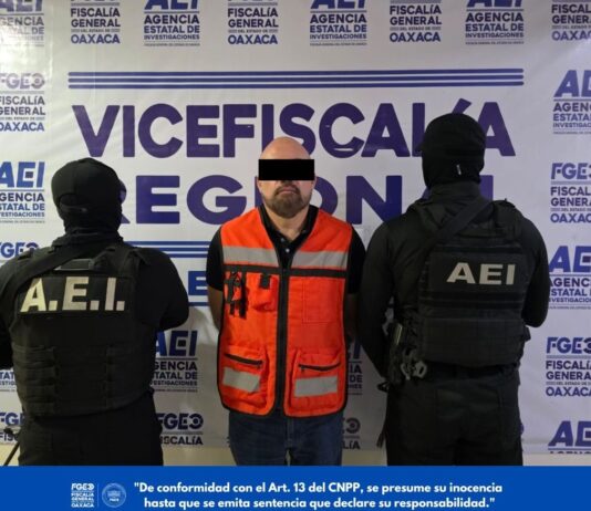 Fiscalía de Oaxaca obtiene prisión preventiva contra probable responsable de violencia familiar y violencia vicaria