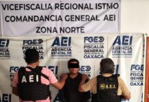 Fiscalía de Oaxaca obtiene vinculación a proceso contra imputado por narcomenudeo en el Istmo