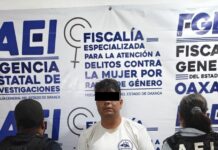 Fiscalía de Oaxaca aprehende en Puerto Escondido a hombre por tentativa de homicidio calificado en agravio de una mujer