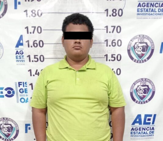 FGEO aprehende a hombre por tentativa de homicidio calificado en Juchitán