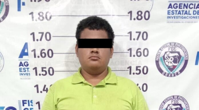 FGEO aprehende a hombre por tentativa de homicidio calificado en Juchitán