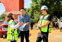 Avanza la obra de rehabilitación en el Parque del Amor