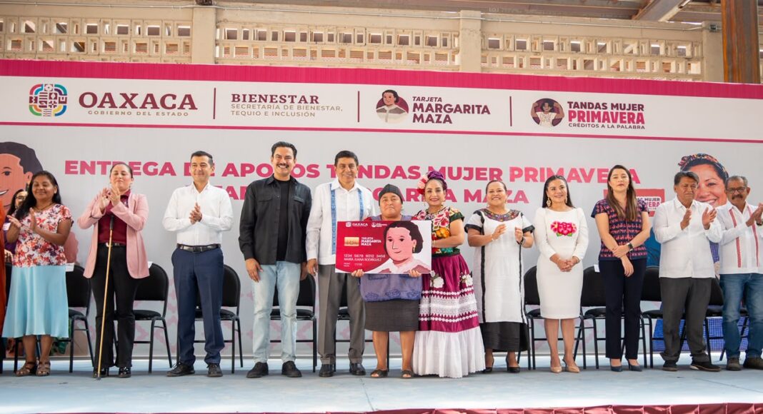 Refrenda Salomón Jara su compromiso con las oaxaqueñas