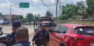 Pidió probar un vehículo y se dio a la fuga; fue detenido por la Policía Municipal de Oaxaca de Juárez