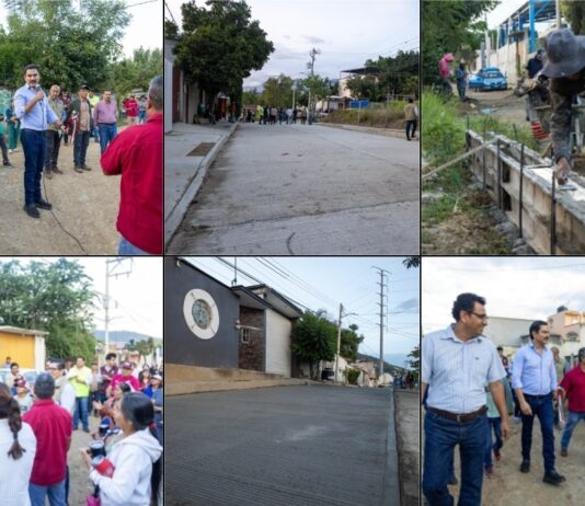 Ray Chagoya supervisa que el Banco de Materiales se traduzca en obras comunitarias en Viguera