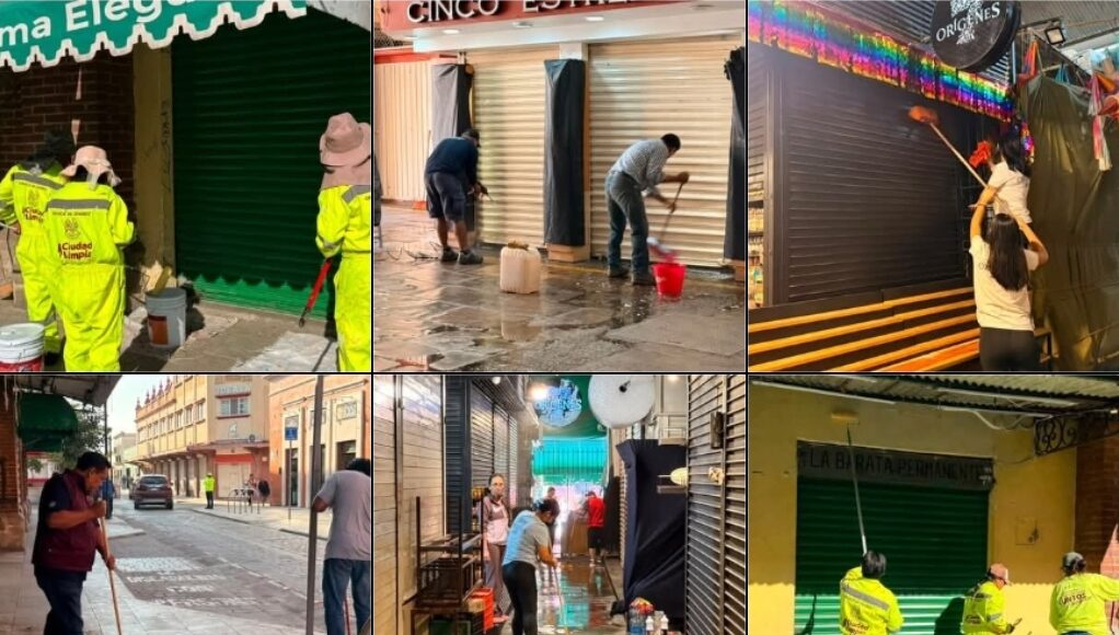 Tequio para cuidar uno de nuestros mercados más emblemáticos de la capital