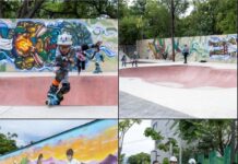 Constatan avances en la transformación del Parque Lineal Ciudad de los Deportes