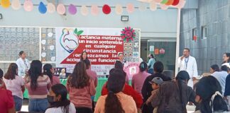 Inaugura Hospital IMSS en Tlaxiaco Semana Mundial de la Lactancia Materna