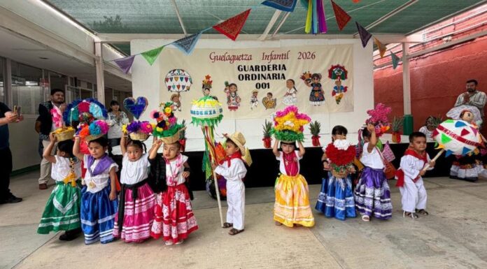 Realizó IMSS Oaxaca su Guelaguetza Infantil 2026