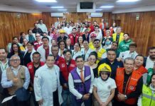 IMSS fortalece capacidad de respuesta ante emergencias químicas mediante simulacro en el HGZ No. 30