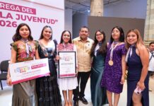 ESTUDIANTES DE LA UABJO SON DISTINGUIDOS EN EL PREMIO ESTATAL DE LA JUVENTUD 2026