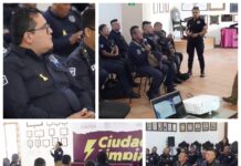 Fortalecen capacitación de elementos de la Policía Municipal de Oaxaca de Juárez