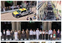 Oaxaca de Juárez participa en el Desfile Cívico-Militar