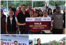 A través del Banco de Materiales, Ray Chagoya impulsa obras de beneficio común en Oaxaca de Juárez
