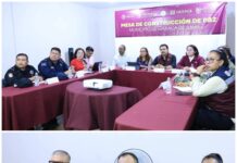 Instala Ray Chagoya Mesa de Seguridad en la agencia de Montoya