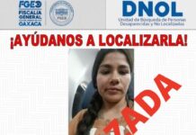 Fiscalía de Oaxaca localiza a mujer y a su hija reportadas como no localizadas