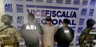 FGEO aprehende y lleva ante Juez a un hombre señalado por robo con violencia en inmediaciones de la Central de Abasto de Oaxaca