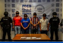 Ejecutan 12 cateos en Zona Metropolitana, aseguran siete inmuebles y detienen a cuatro personas ligadas a ASAEO: Fiscalía de Oaxaca