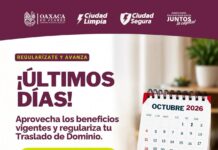 Municipio de Oaxaca de Juárez mantiene incentivos para regularización catastral