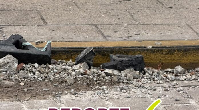Reporte atendido en las calles de Melchor Ocampo esquina Guerrero