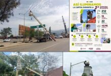 Oaxaca de Juárez fortalece la Ciudad Segura con la rehabilitación de luminarias