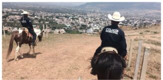 A caballo y con paso firme, Agrupamiento de Caballería refuerza la seguridad en Oaxaca de Juárez