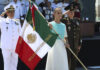 Gracias por defender nuestra soberanía: presidenta en el 205 Aniversario de la Armada de México y a 202 años de la Constitución de 1824