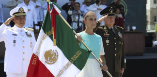 Gracias por defender nuestra soberanía: presidenta en el 205 Aniversario de la Armada de México y a 202 años de la Constitución de 1824