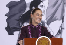 La gente en su colonia se siente más segura; percepción de inseguridad en localidades disminuye de 50.6% a 35.9%: presidenta