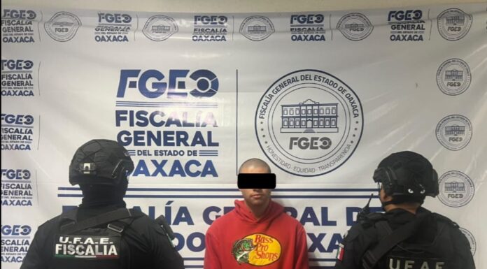 Fiscalía de Oaxaca detiene a una persona por homicidio de adolescente en accidente vial