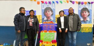 A 25 años del asesinato de Digna Ochoa, organizaciones exigieron justicia frente a la Fiscalía de la Ciudad de México