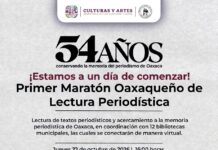 Primer Maratón Oaxaqueño de Lectura Periodística