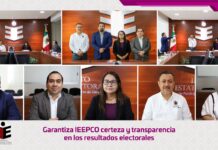 Garantiza IEEPCO certeza y transparencia en los resultados electorales