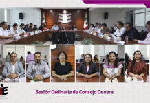 En Sesión Ordinaria IEEPCO da seguimiento a actividades institucionales