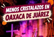Disminuyen 69.2% los cristalazos en Oaxaca de Juárez; destaca Ray Chagoya avances en seguridad