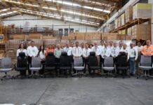 Recibe IMSS Oaxaca sillas para mejorar condiciones laborales de los trabajadores