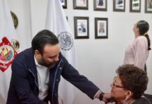 Participó Jesús Romero López junto al gobernador Salomón Jara Cruz en reunión de trabajo con la Fiscal General de la República, Ernestina Godoy