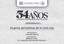 Viernes en la Hemeroteca Pública, la conferencia mujeres periodistas de la “nota roja”