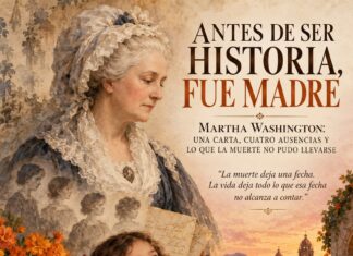 ANTES DE SER HISTORIA, FUE MADRE MARTHA WASHINGTON: UNA CARTA, CUATRO AUSENCIAS Y LO QUE LA MUERTE NO PUDO LLEVARSE