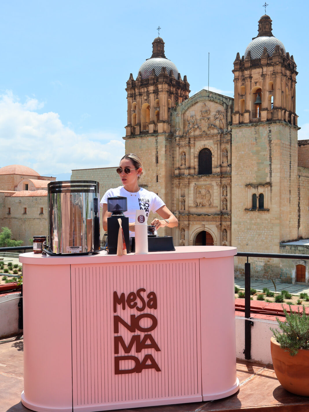 café mesa nómada